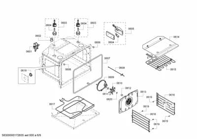 Lighting, heatingparts (0601-0620)