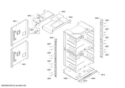 Door & Housing, Screws (0801-0852)
