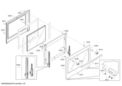 Screws, Door & Housing (0701-0712)