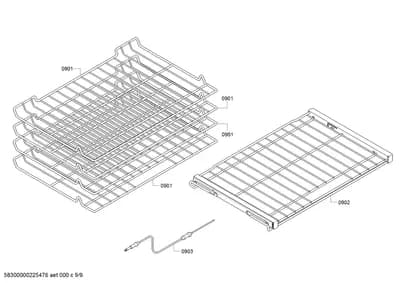 shelves trays (0901-0903)