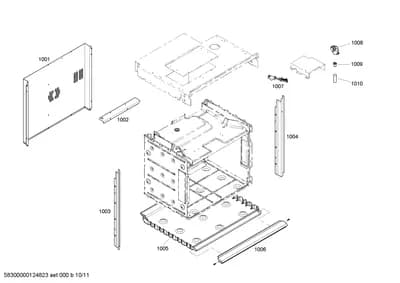 Door & Housing, Screws (1001-1057)
