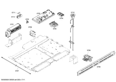 Fan Parts, Mounting & Fixing (0701-0760)