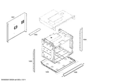 Door & Housing, Screws (1001-1057)