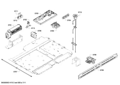 Fan Parts, Mounting & Fixing (0701-0759)