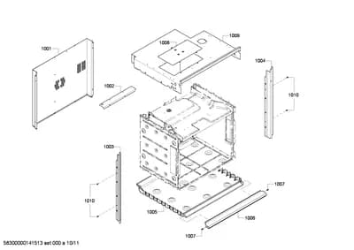 Door & Housing, Screws (1001-1057)