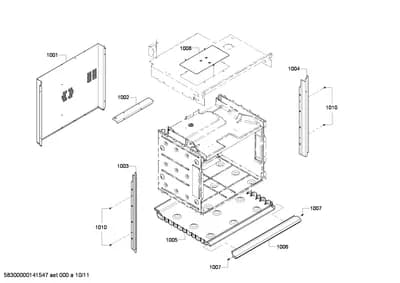 Door & Housing, Screws (1001-1057)