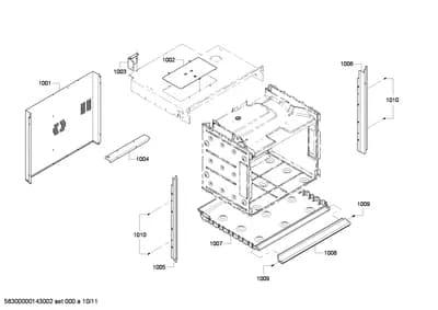 Door & Housing, Screws (1001-1057)