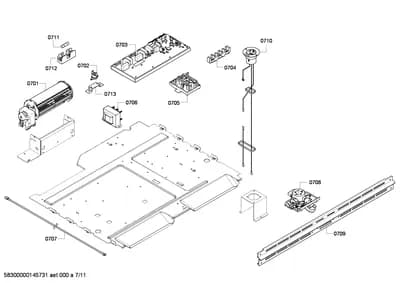 Fan Parts, Mounting & Fixing (0701-0759)