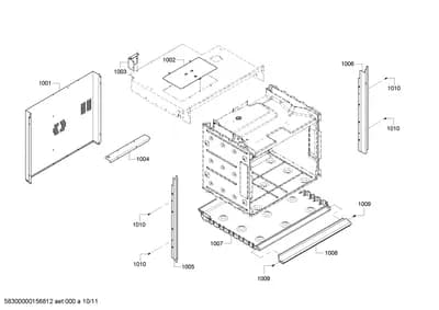 Door & Housing, Screws (1001-1057)