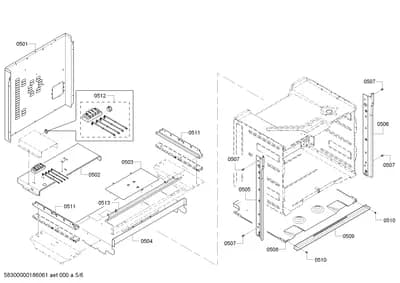 Screws, Door & Housing (0501-0556)