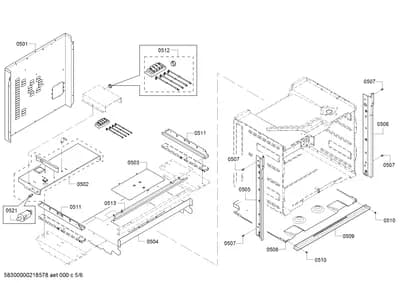 Screws, Door & Housing (0501-0556)