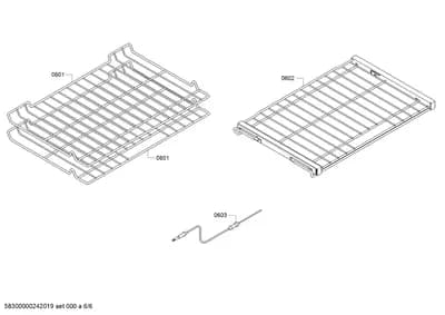 shelves trays (0601-0603)