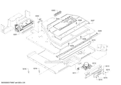 Screws, thermostats (0201-0260)