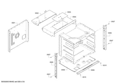 Door & Housing, Screws (0501-0553)
