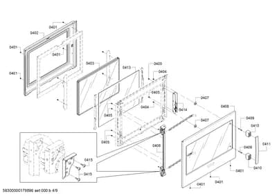 Screws, Door & Housing (0401-0450)