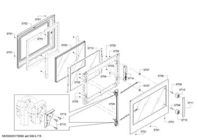 Screws, Door & Housing (0701-0751)