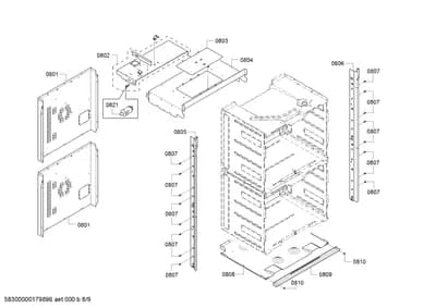 Door & Housing, Screws (0801-0853)