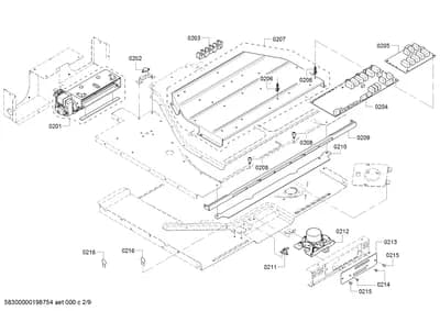 Screws, thermostats (0201-0270)