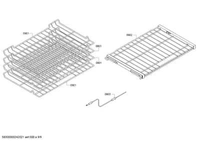 shelves trays (0901-0903)