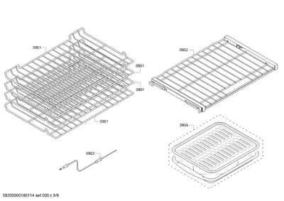 shelves trays (0901-0903)