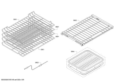 shelves trays (0901-0903)