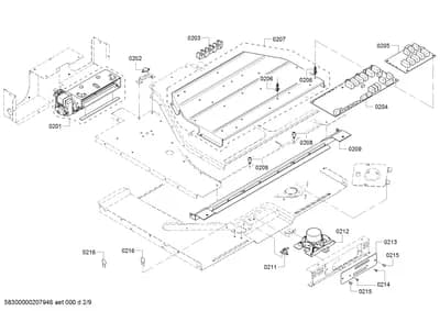 Screws, thermostats (0201-0271)