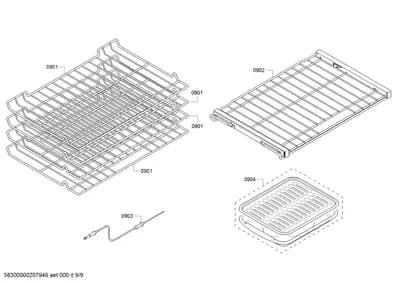 shelves trays (0901-0903)