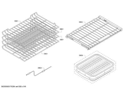 shelves trays (0901-0903)