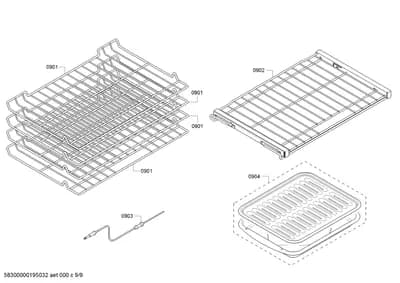 shelves trays (0901-0904)