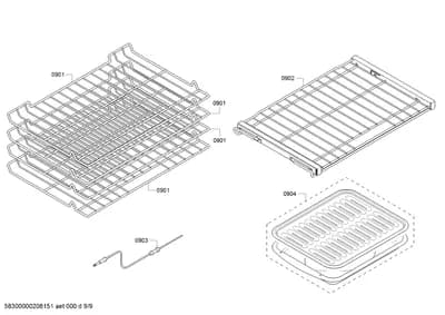 shelves trays (0901-0903)