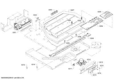 Screws, thermostats (0201-0270)