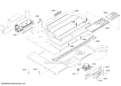Screws, thermostats (0201-0270)