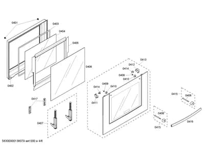 Screws, Door & Housing (0401-0452)