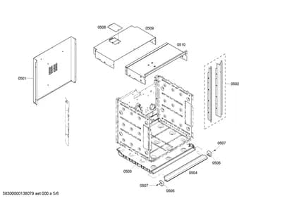 Door & Housing, Screws (0501-0555)