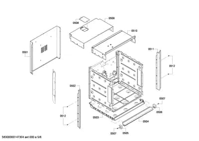Door & Housing, Screws (0501-0555)