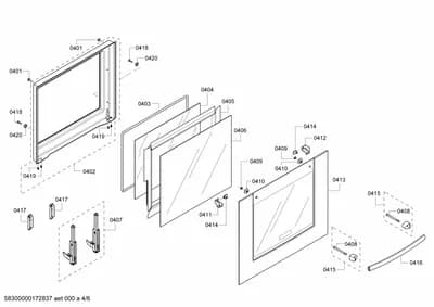 Screws, Door & Housing (0401-0420)