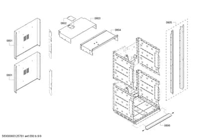 Door & Housing, Screws (0801-0859)