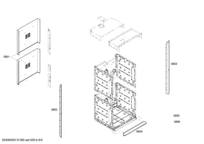 Door & Housing, Screws (0801-0859)