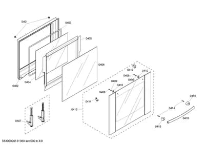 Screws, Door & Housing (0401-0452)
