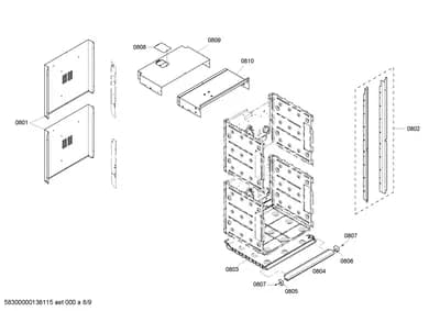 Door & Housing, Screws (0801-0859)