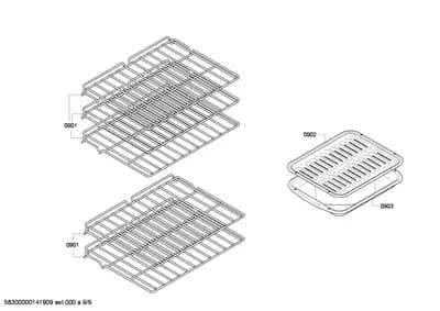 shelves trays (0901-0903)