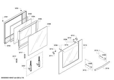 Screws, Door & Housing (0701-0752)