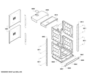 Door & Housing, Screws (0801-0859)