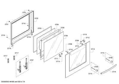 Screws, Door & Housing (0701-0750)