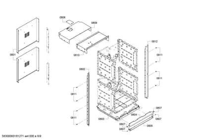 Door & Housing, Screws (0801-0859)