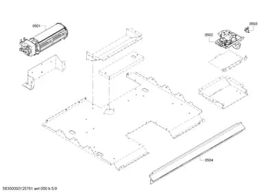 Fan Parts, latches (0501-0504)
