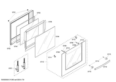 Screws, Door & Housing (0701-0752)