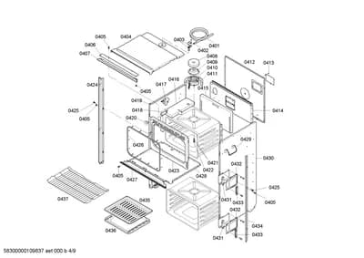Screws, connectionpieces (0401-0452)