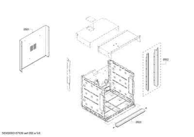Door & Housing, Screws (0501-0561)