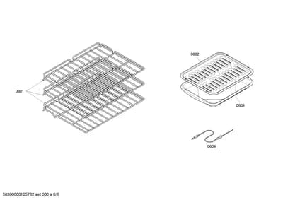shelves trays (0601-0604)